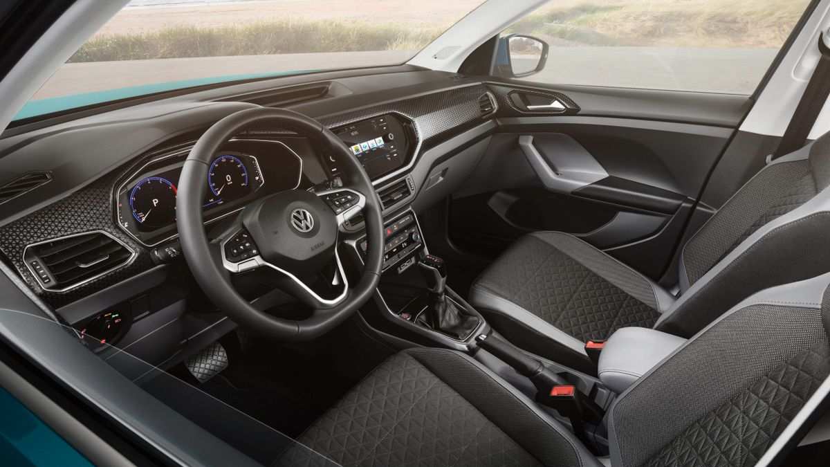 Volkswagen T-Cross 2018. Siéges avants. VUS 5-portes, 1 génération
