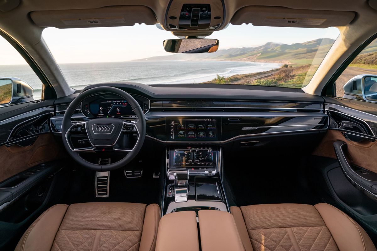Audi S8 2019. Siéges avants. Berline, 4 génération