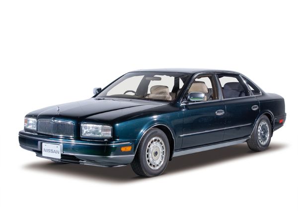 Nissan President 1990. Bodywork, Exterior. Sedan, 2 generation