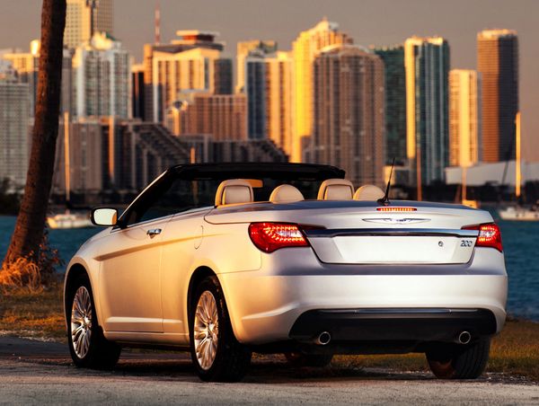 Chrysler 200 2010. Bodywork, Exterior. Cabrio, 1 generation