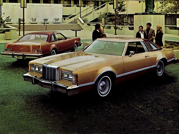 Mercury Cougar 1977. Carrosserie, extérieur. Coupé, 4 génération