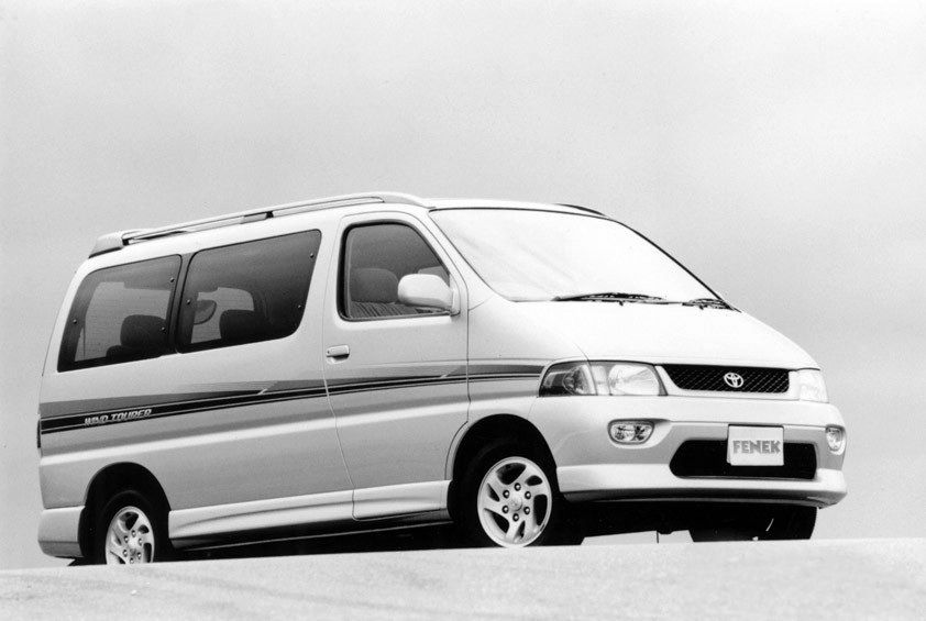 Toyota RegiusAce 1998. Carrosserie, extérieur. Monospace, 1 génération