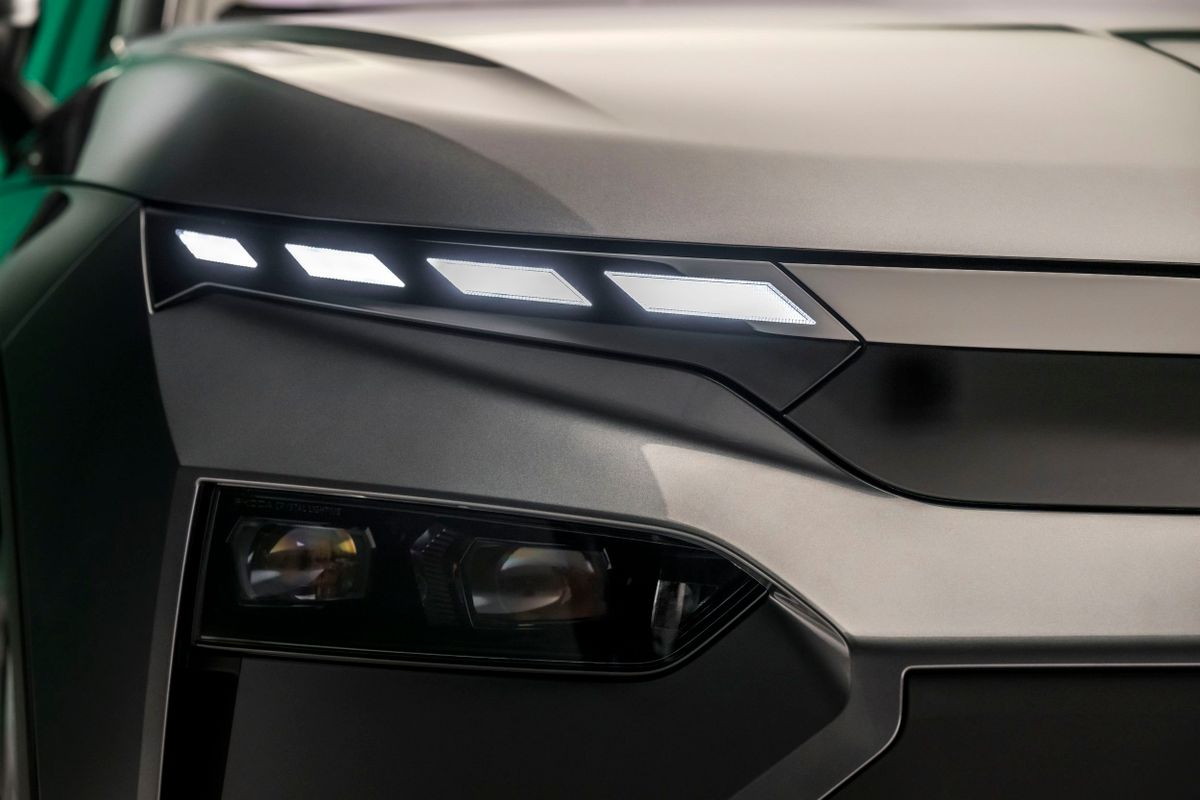 Skoda Элрок 2024. Передние фары. Внедорожник 5 дв., 1 поколение