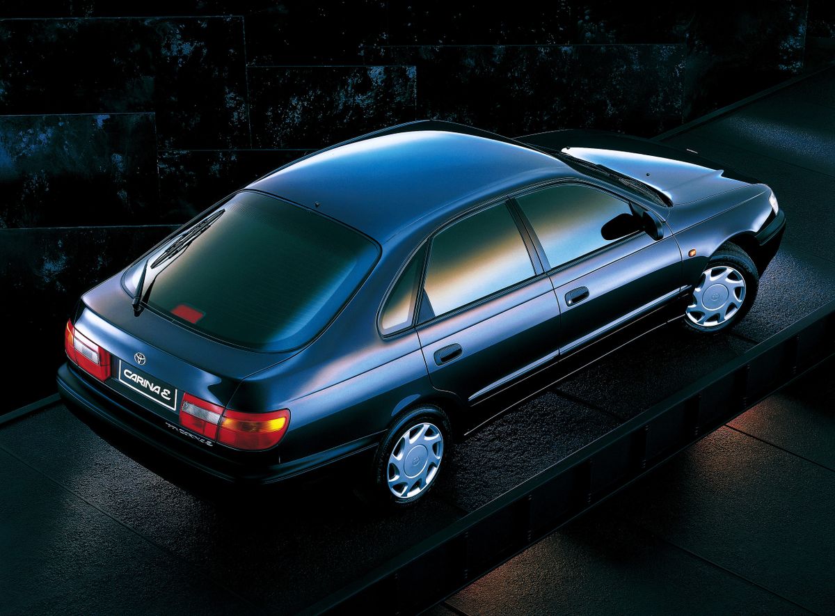 Toyota Carina E 1992. Carrosserie, extérieur. Liftback, 1 génération