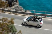 Fiat 500 cabriolet. 2nd generation, restyled, produced since 2015