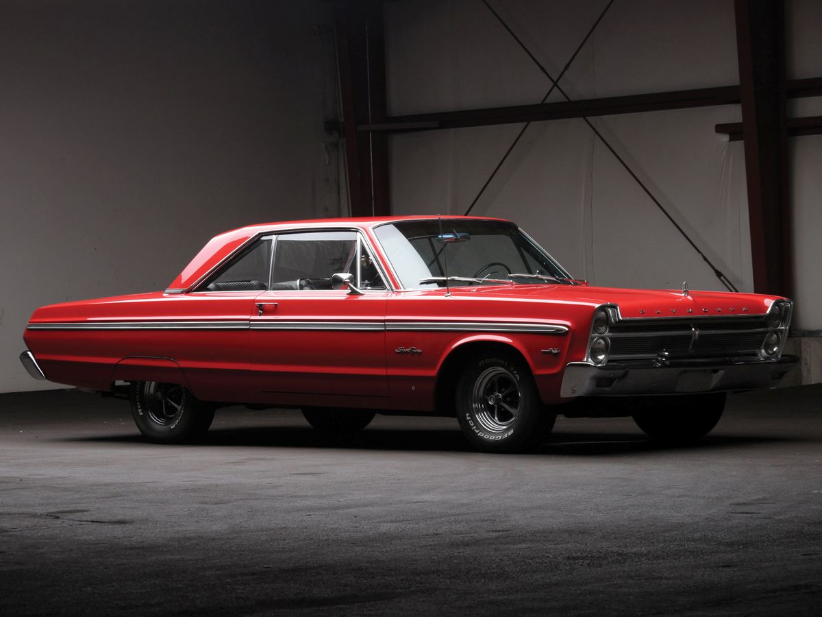 Plymouth Fury 1965. Carrosserie, extérieur. Coupé sans montants, 4 génération