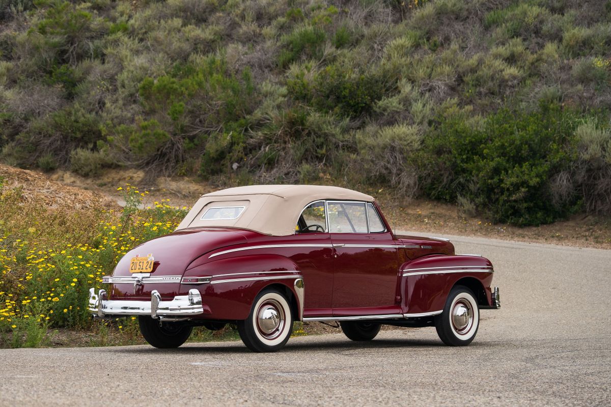 Mercury Eight 1941. Carrosserie, extérieur. Cabriolet, 2 génération
