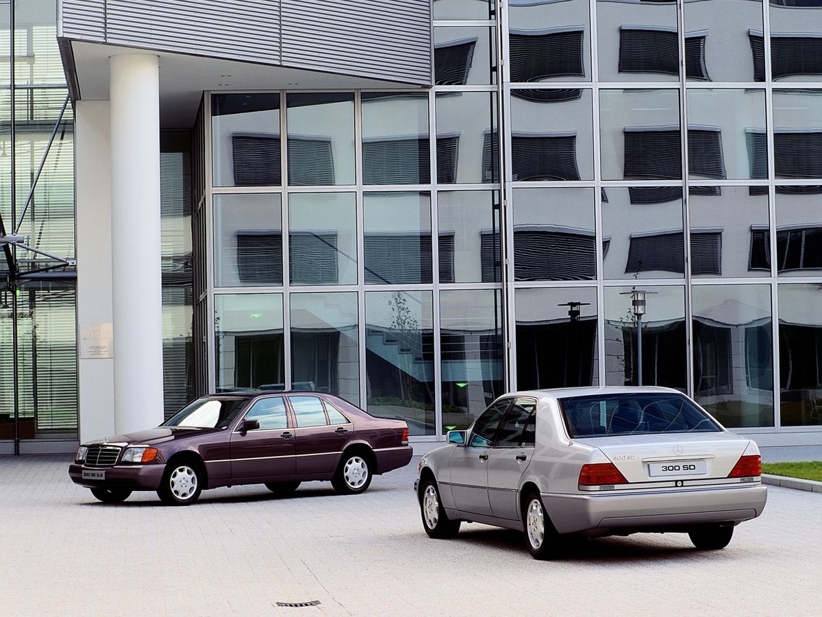 Mercedes S-Class 1991. Carrosserie, extérieur. Berline, 3 génération