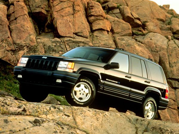جيب غراند شيروكي ‏1995. الهيكل، المظهر الخارجي. SUV ٥ أبواب, 1 الجيل، تحديث