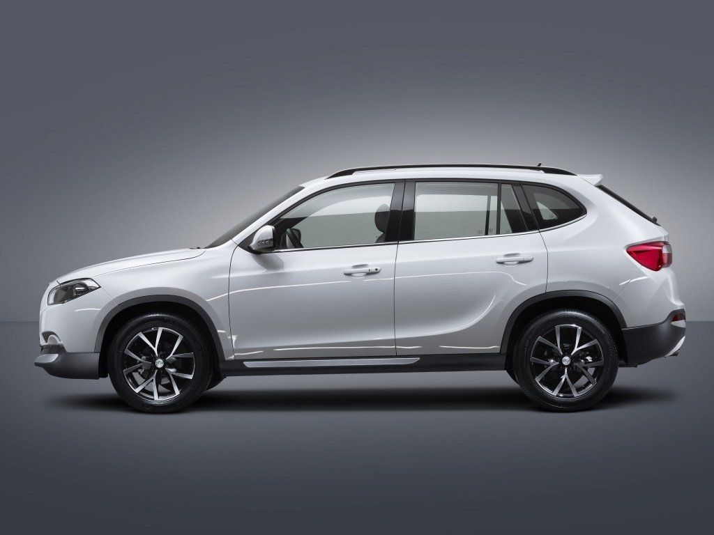 بريليانس V5 2017. الهيكل، المظهر الخارجي. SUV ٥ أبواب, 1 الجيل، تحديث