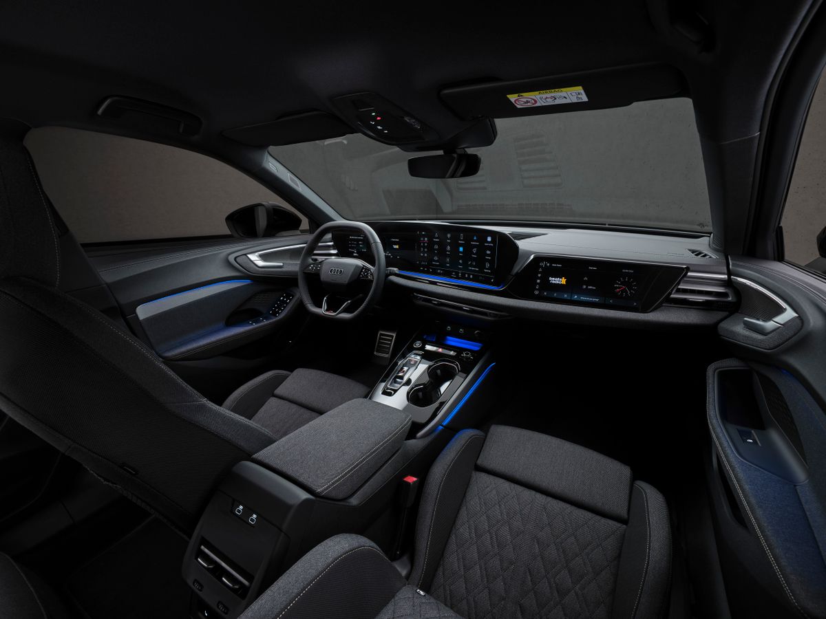 Audi A5 2024. Передние сидения. Седан, 3 поколение