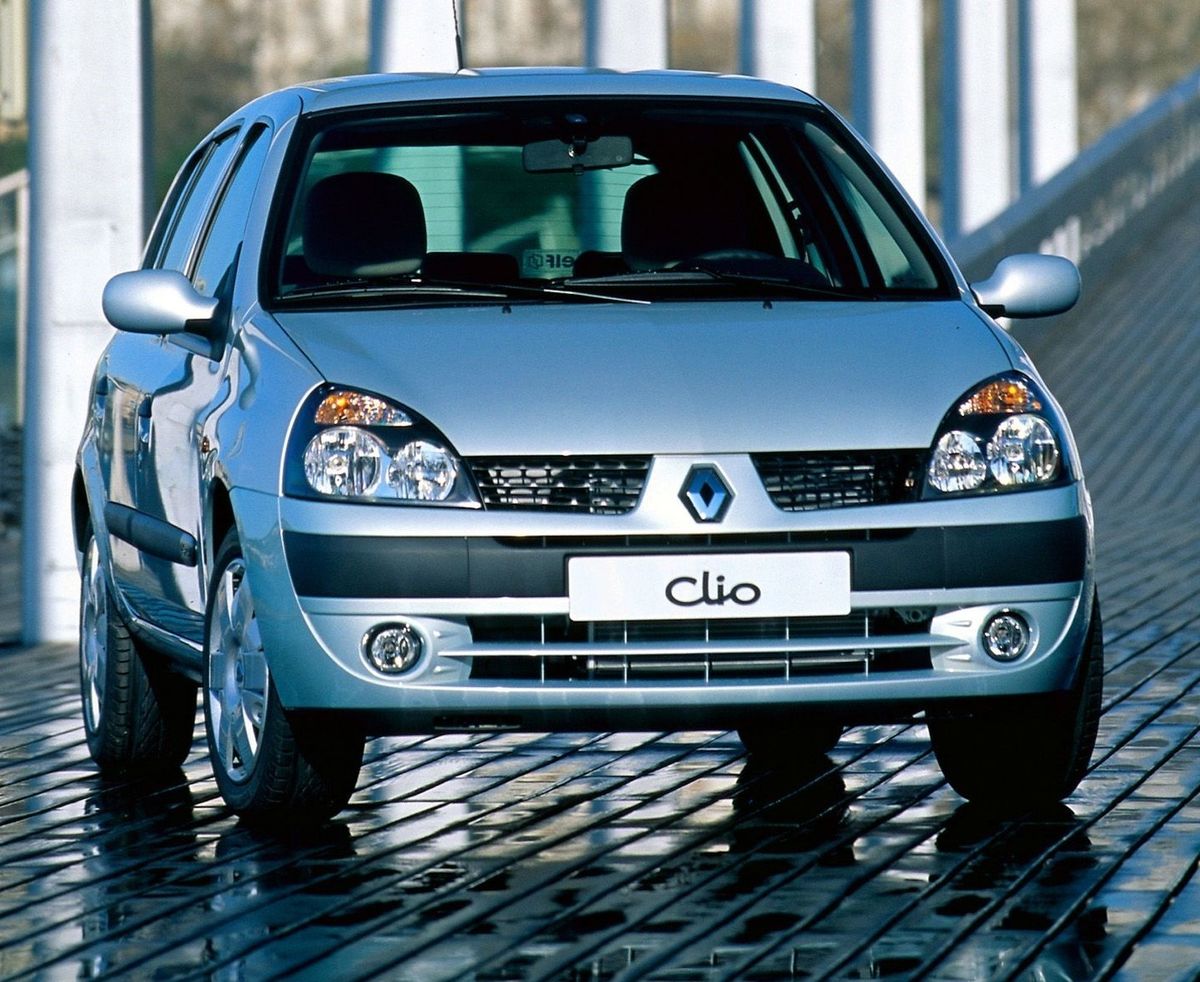 Renault Clio 2001. Carrosserie, extérieur. Mini 5-portes, 2 génération, restyling