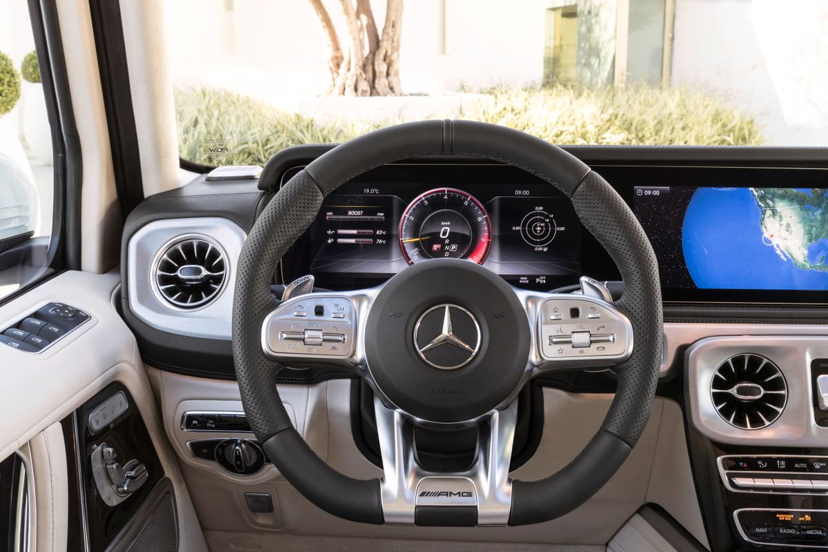 Mercedes G-Class AMG 2018. Dashboard. SUV 5-doors, 2 generation