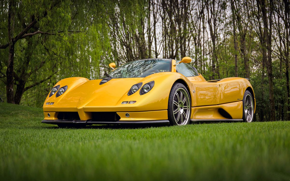 Pagani Zonda 2002. Carrosserie, extérieur. Roadster, 1 génération