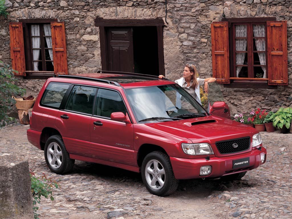 Subaru Forester 2000. Carrosserie, extérieur. Break 5-portes, 1 génération, restyling