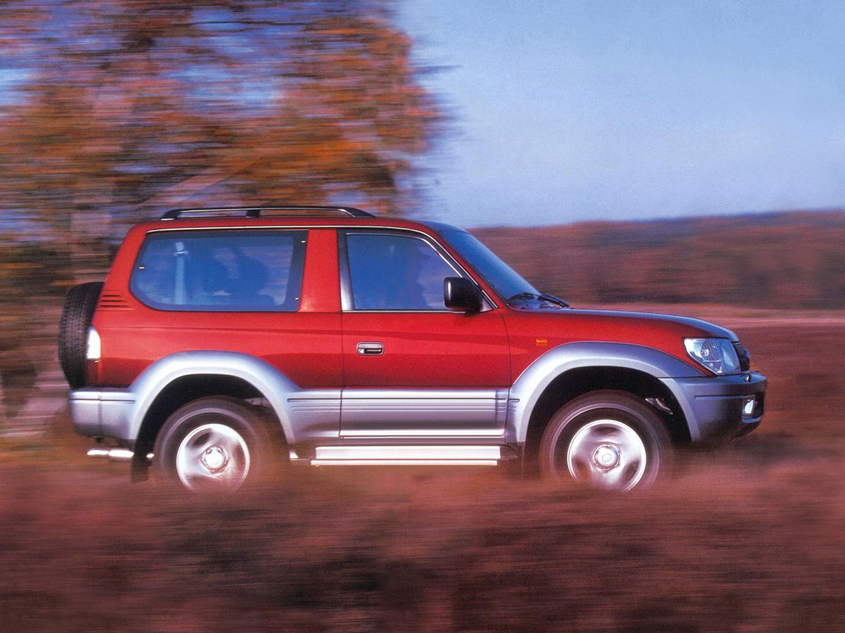 Toyota Land Cruiser 1999. Carrosserie, extérieur. VUS 3-portes, 2 génération, restyling