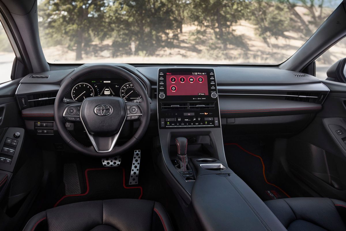 Toyota Avalon 2018. Front seats. Sedan, 5 generation