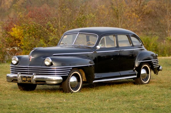 Chrysler New Yorker 1946. Carrosserie, extérieur. Berline, 2 génération