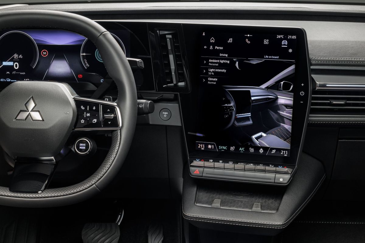 Mitsubishi Eclipse Cross 2025. Панель приборов. Внедорожник 5 дв., 2 поколение
