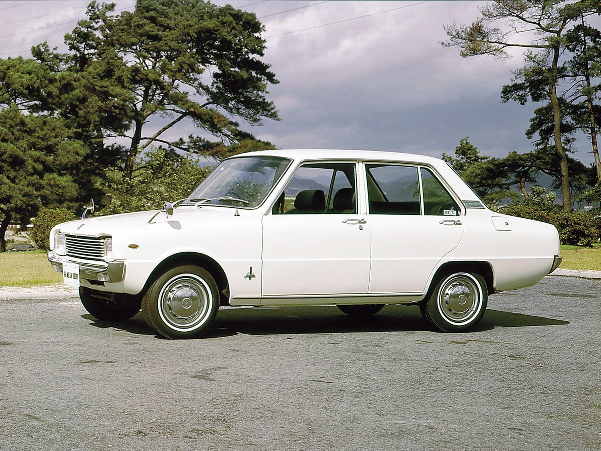 Mazda Familia 1967. Bodywork, Exterior. Sedan, 2 generation