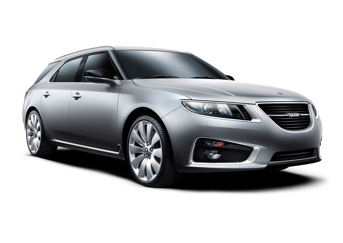 Saab 9-5 2010. Carrosserie, extérieur. Break 5-portes, 2 génération