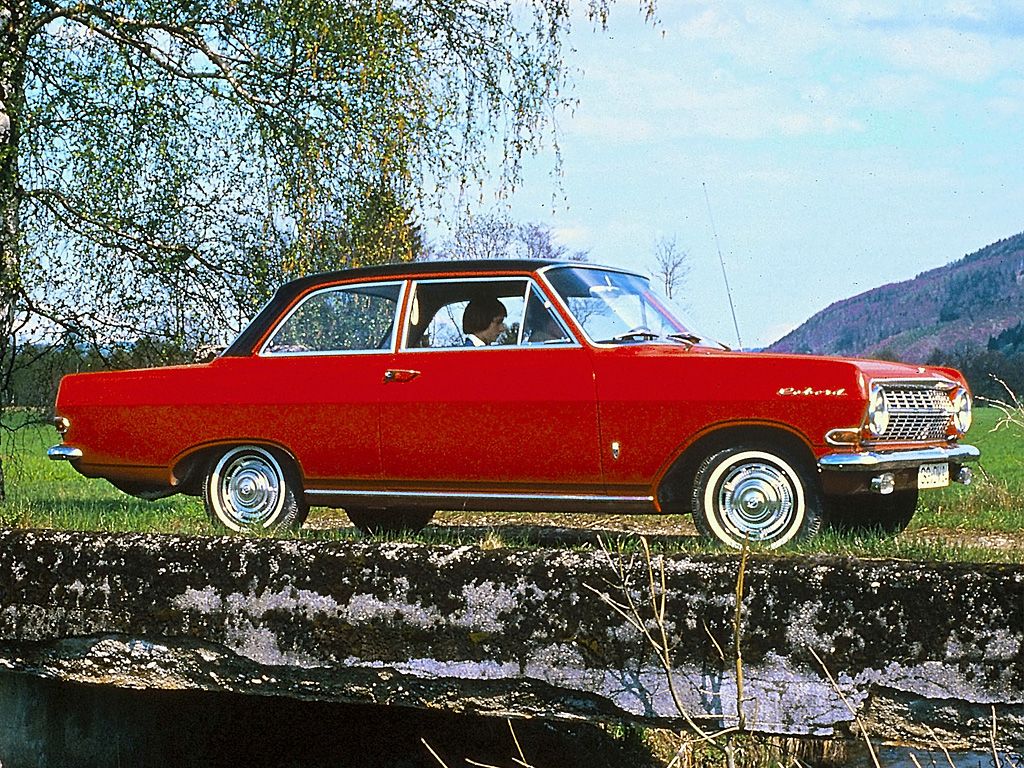 אופל רקורד 1963. מרכב, צורה. סדאן 2 דלתות, 1 דור