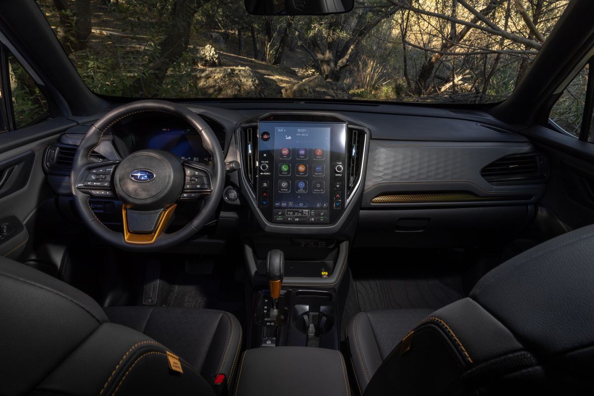 Subaru Forester 2023. Передние сидения. Внедорожник 5 дв., 6 поколение
