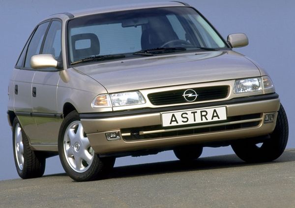 Opel Astra 1994. Bodywork, Exterior. Hatchback 5-door, 1 generation, restyling 1
