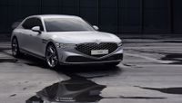 Genesis G90 2021. Carrosserie, extérieur. Berline, 2 génération