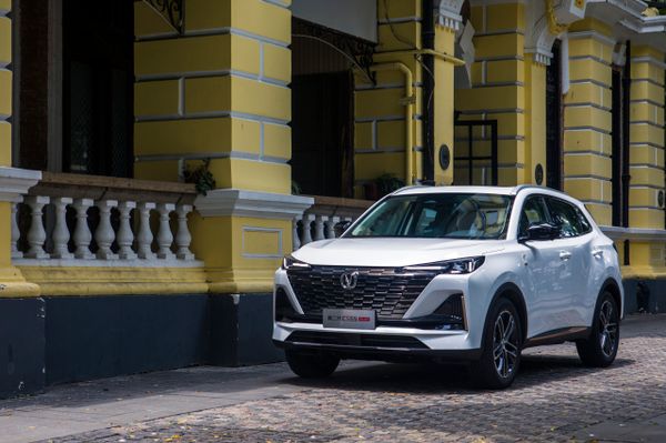 Changan CS55 2019. Carrosserie, extérieur. VUS 5-portes, 1 génération, restyling