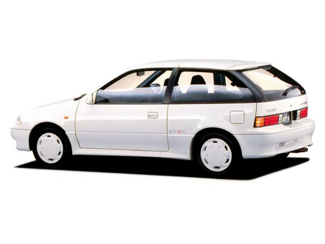 Suzuki Cultus 1988. Carrosserie, extérieur. Hatchback 3-portes, 2 génération