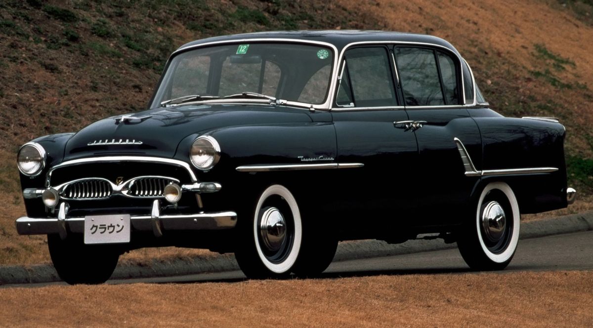Тойота Краун 1955. Кузов, экстерьер. Седан, 1 поколение