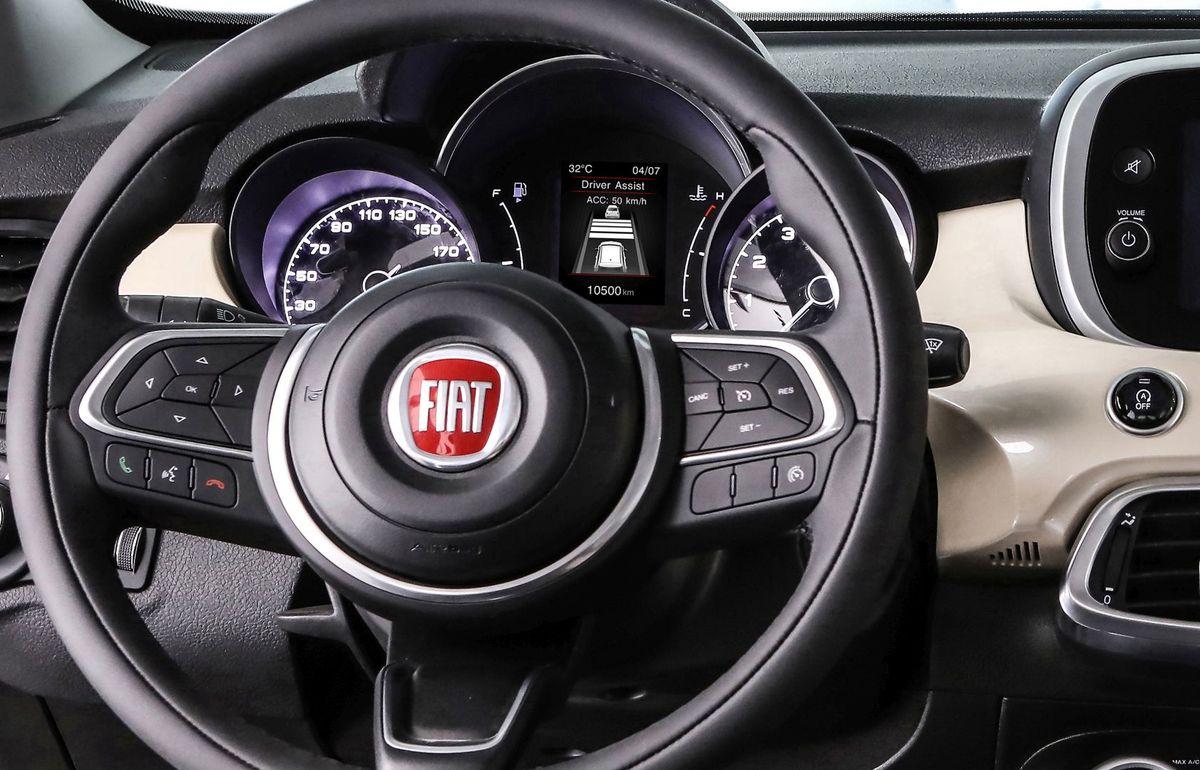 Fiat 500X 2018. Steering wheel. SUV 5-doors, 1 generation, restyling