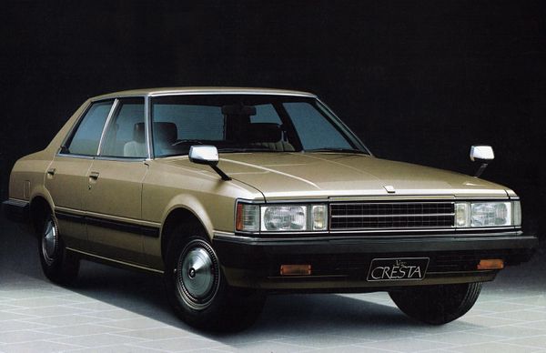 Toyota Cresta 1980. Carrosserie, extérieur. Berline, 1 génération