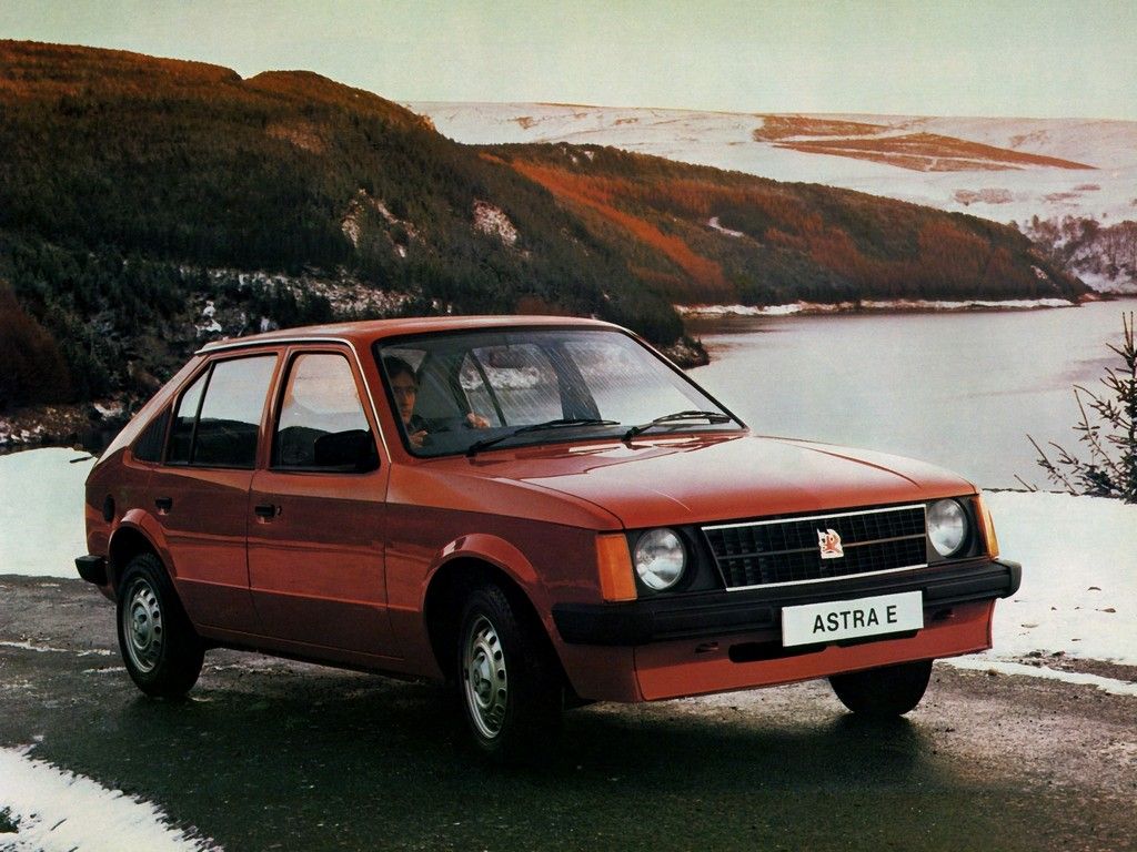 Vauxhall Astra 1979. Carrosserie, extérieur. Mini 5-portes, 1 génération