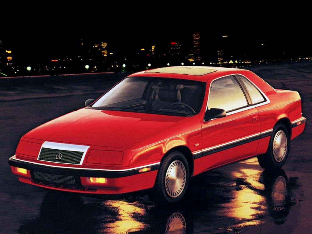 Chrysler LeBaron 1987. Carrosserie, extérieur. Coupé, 3 génération