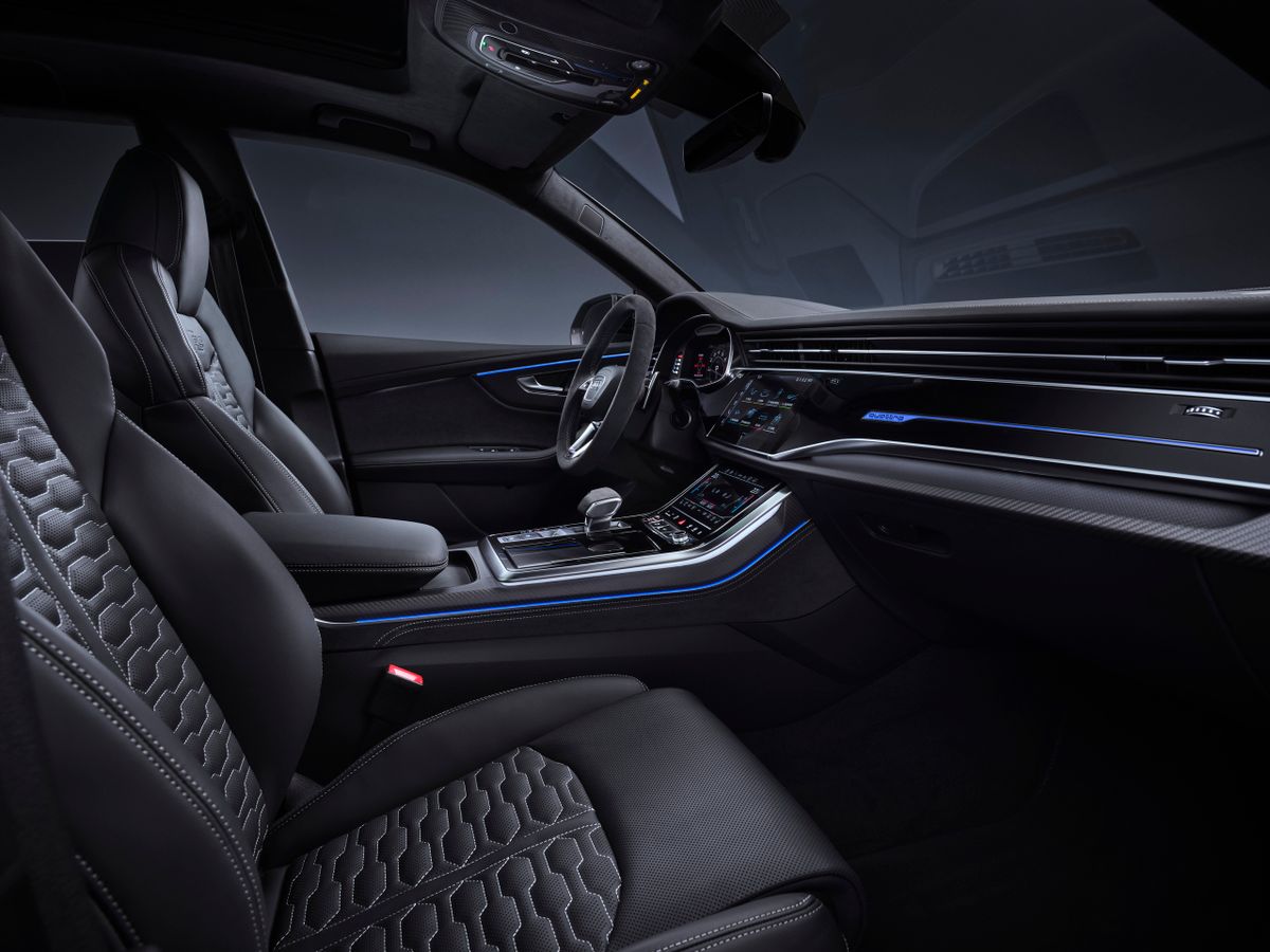 Audi RS Q8 2024. Передние сидения. Внедорожник 5 дв., 1 поколение, рестайлинг