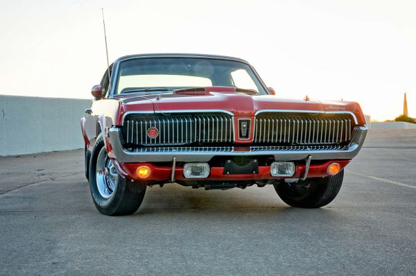 Mercury Cougar 1967. Carrosserie, extérieur. Coupé sans montants, 1 génération