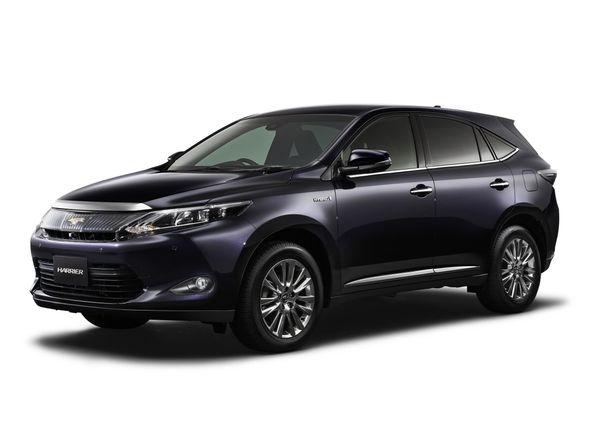 Toyota Harrier 2013. Carrosserie, extérieur. VUS 5-portes, 3 génération