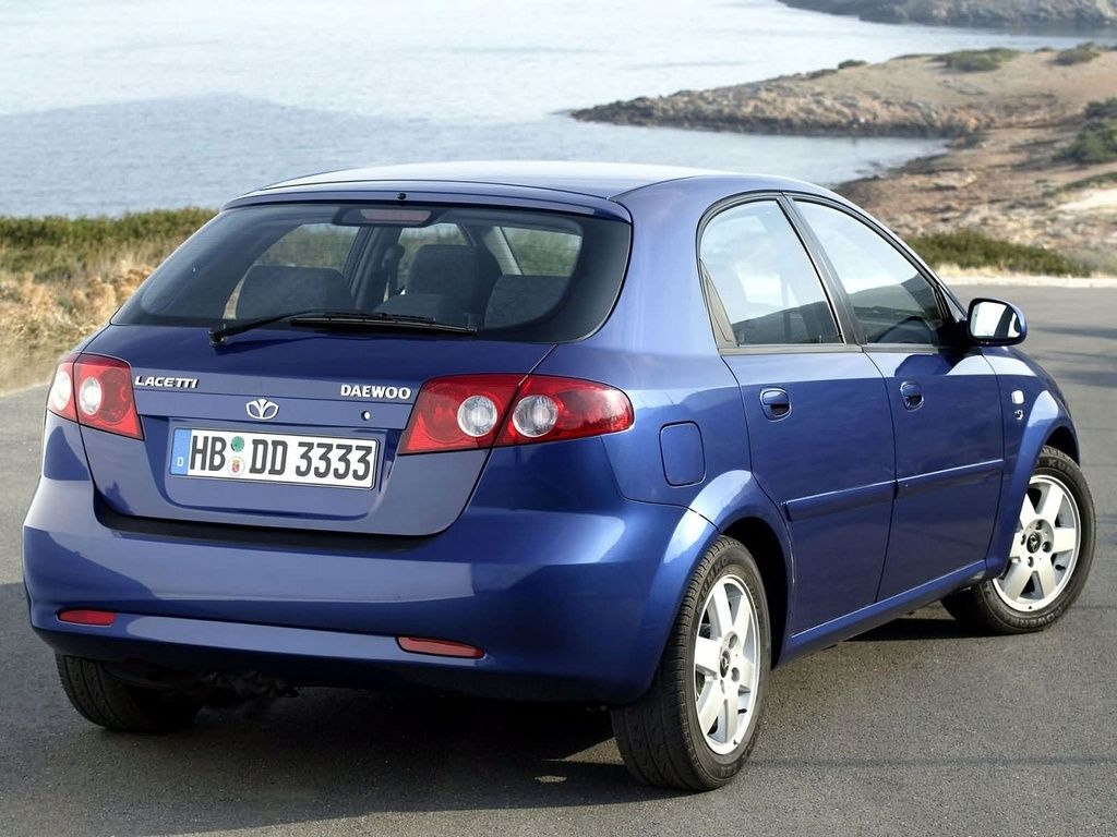 Daewoo Lacetti 2002. Carrosserie, extérieur. Hatchback 5-portes, 1 génération