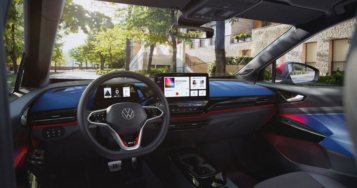 Volkswagen ID.4 2020. Tableau de bord. VUS 5-portes, 1 génération