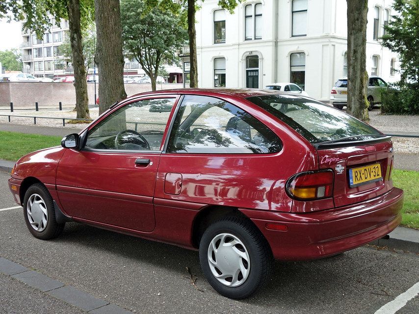 Ford Aspire 1993. Carrosserie, extérieur. Mini 3-portes, 1 génération
