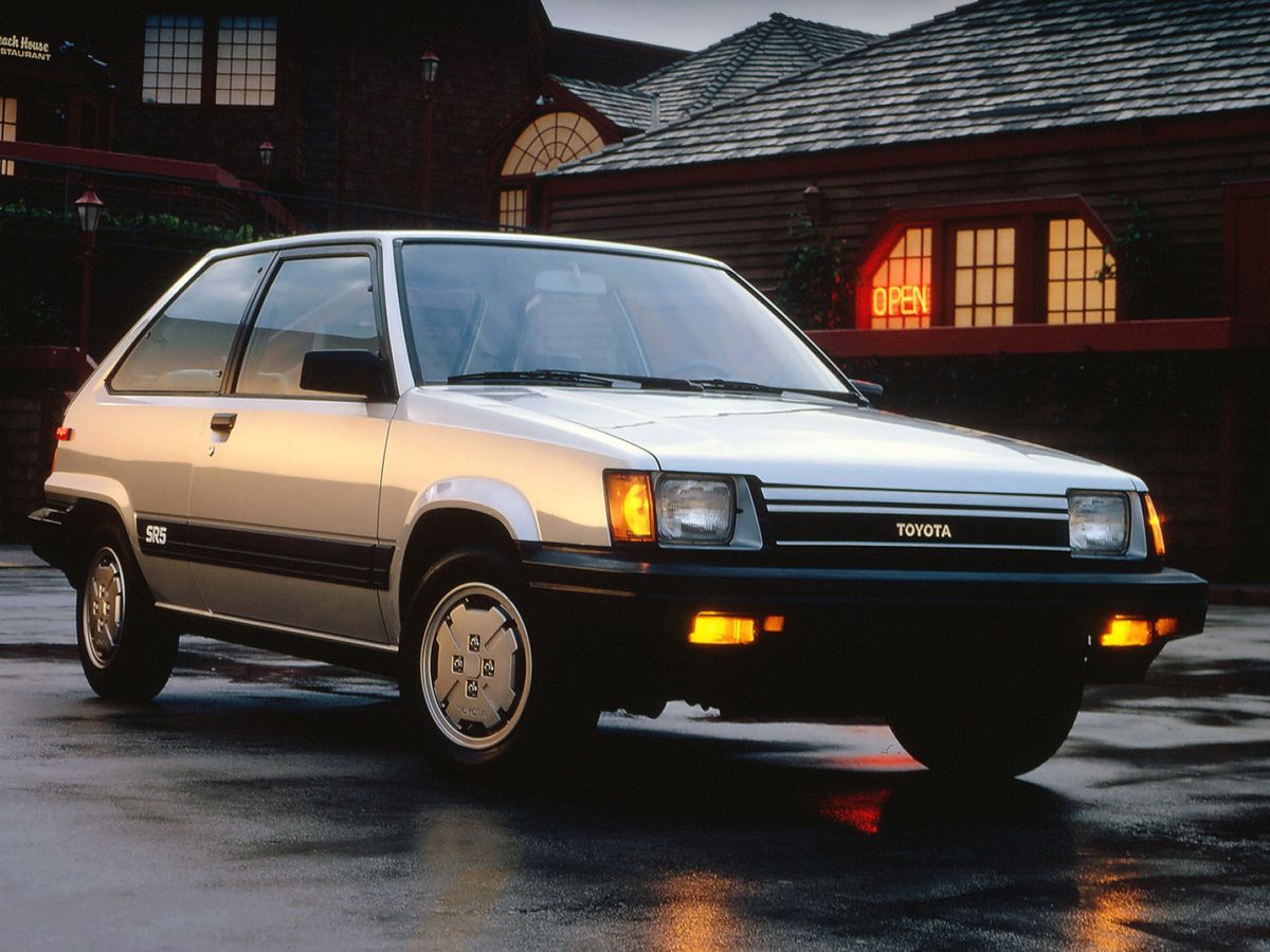 Toyota Tercel 1983. Carrosserie, extérieur. Mini 3-portes, 2 génération