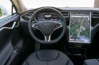 Тесла Модель S 2012. Руль. Лифтбэк, 1 поколение