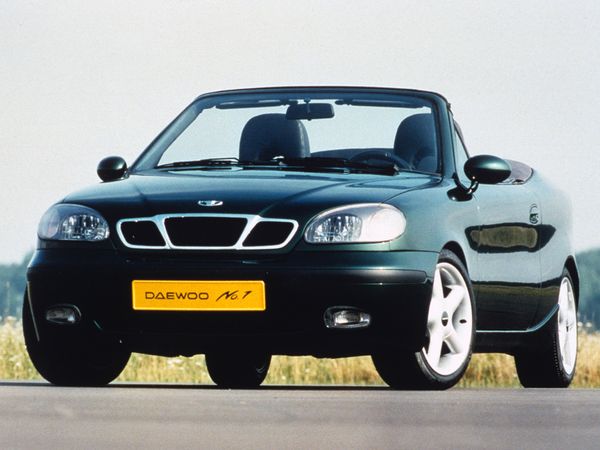 Daewoo Lanos 1997. Carrosserie, extérieur. Cabriolet, 1 génération