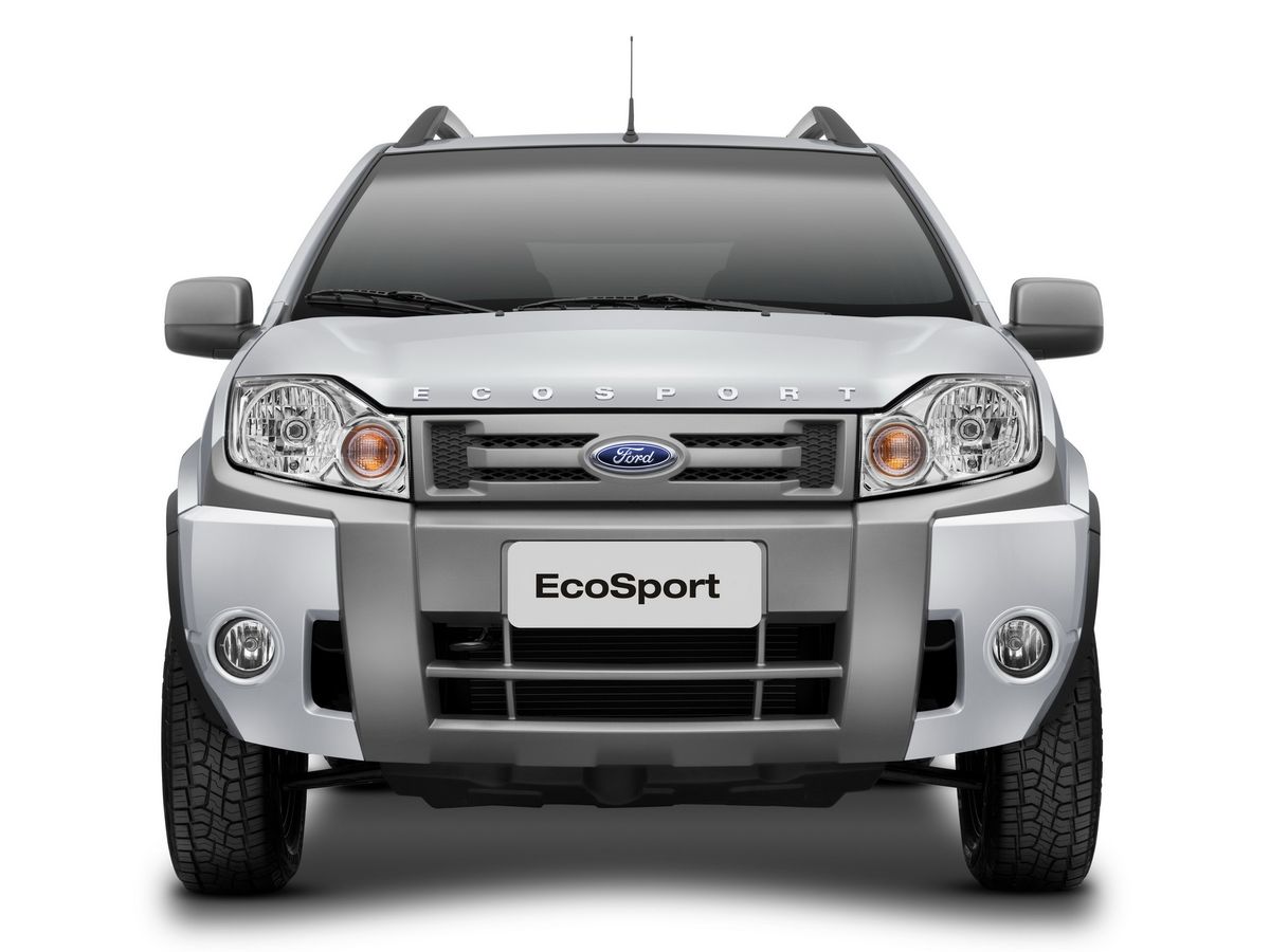 Ford EcoSport 2007. Carrosserie, extérieur. VUS 5-portes, 1 génération, restyling