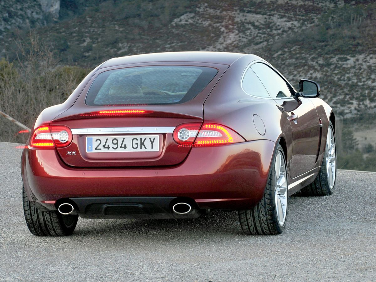 Jaguar XK 2009. Carrosserie, extérieur. Coupé, 2 génération, restyling 1