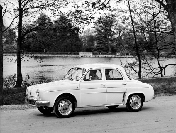 رينو دوبفين 1956. الهيكل، المظهر الخارجي. سيدان, 1 الجيل