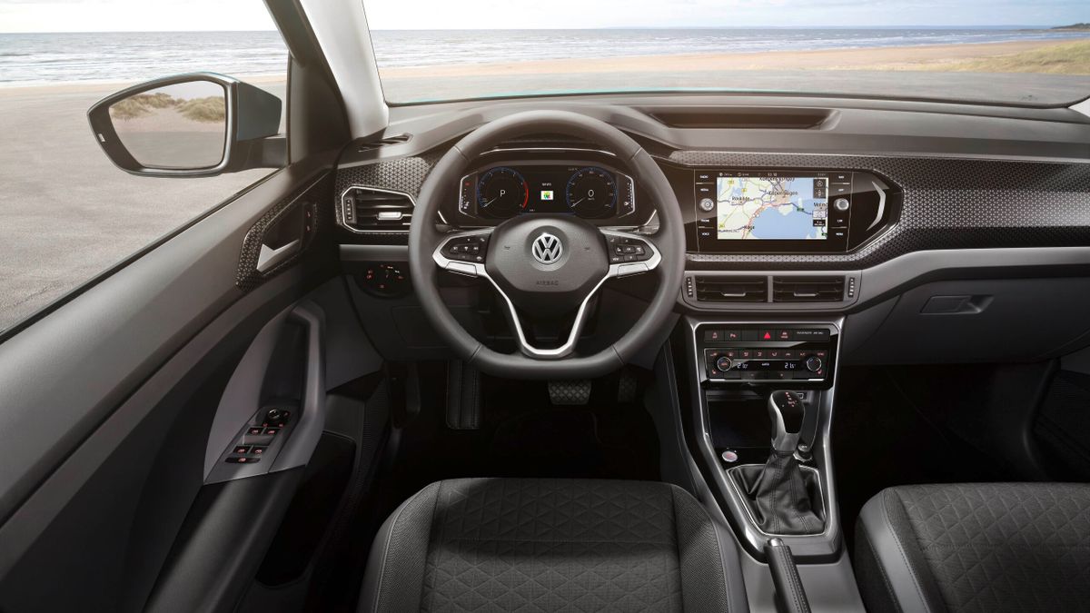 Volkswagen T-Cross 2018. Front seats. SUV 5-doors, 1 generation
