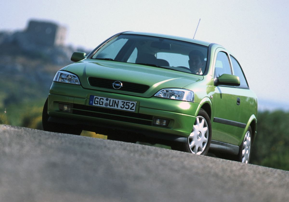 Opel Astra 1998. Carrosserie, extérieur. Hatchback 3-portes, 2 génération